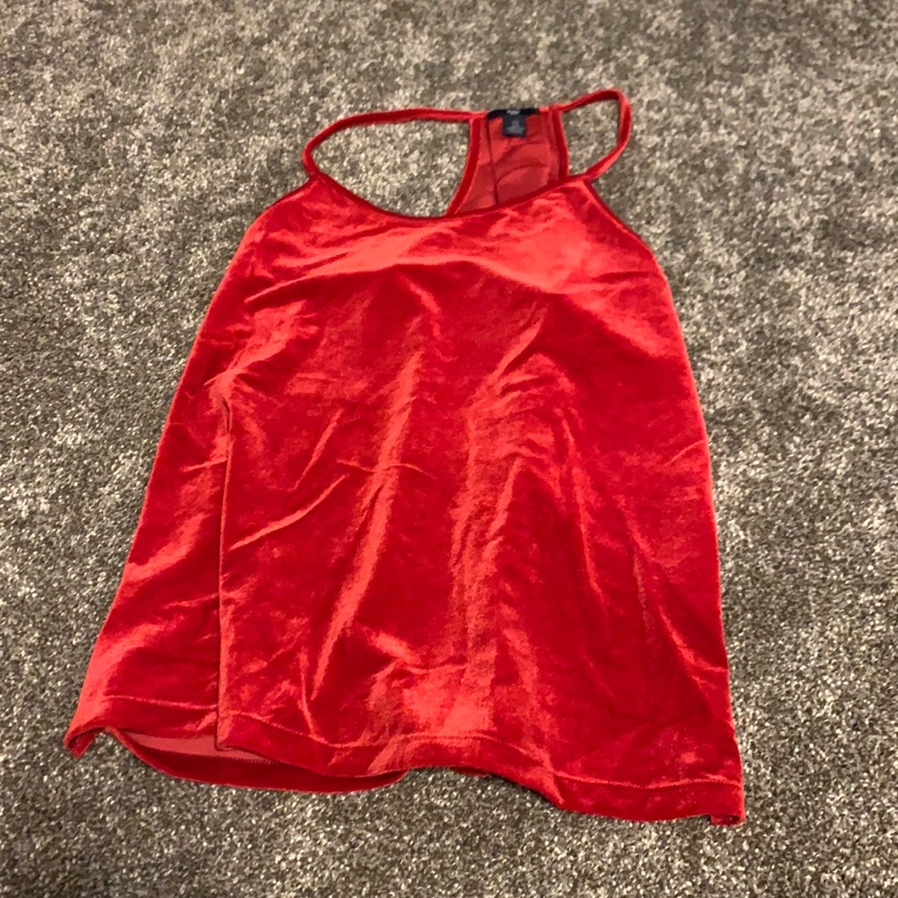 NWOT Velvet tank top
